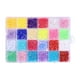 thumbnail image 2 of 3500 piezas de diamantes de imitación Yuyangstore Arte de uñas diamantes de imitación 3D transparente mezclado con Estuche de piedras preciosas Color brillante, 2 of 8