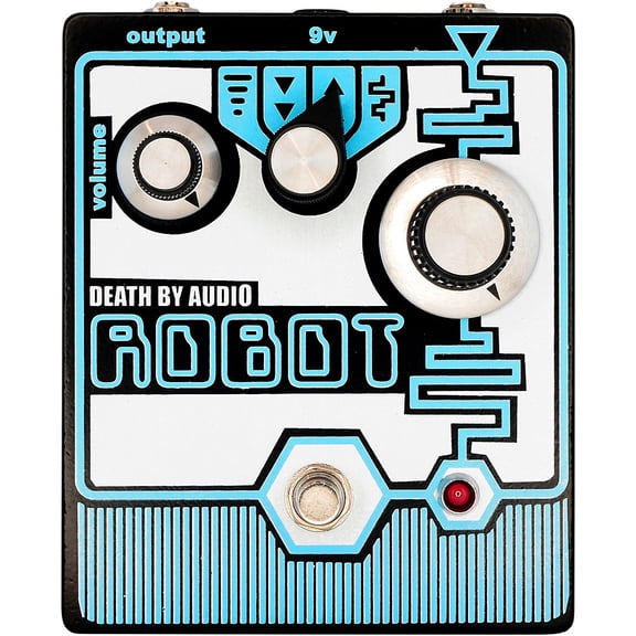 Death by Audio Robot Lo-fi Pitch Shifter Effects Pedal Black and Blue