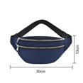 thumbnail image 3 of Riñonera impermeable de 3 uds para deportes al aire libre, riñonera para teléfono móvil (azul), 3 of 6