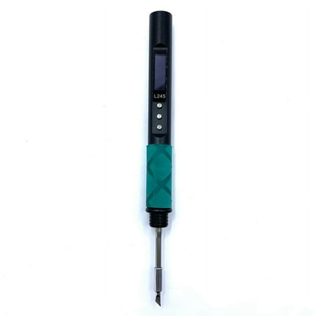 

L245 65W Digital Soldering Pen Portable Electric Soldering Iron Aluminum Alloy CNC Shell PD Type-C for JBC245 Black