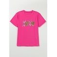 thumbnail image 7 of Playful XOXO Heart Print Tee - Casual Round Neck T-Shirt for Women | [ZhiHiMeRi] | (US 4-6)S, 7 of 7