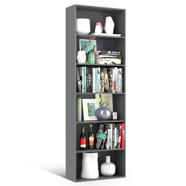 Standard Bookcase Industrial Bookshelf, Typical Bookcase Shelf Height