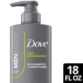 thumbnail image 4 of (4 pack) Dove Men+Care 2-in-1 Shampoo for Real Hair that Powers Up Hair Strength Lime & Cedar with Invigorating & Moisturizing Results, 18 fl oz 1 Count, 4 of 14