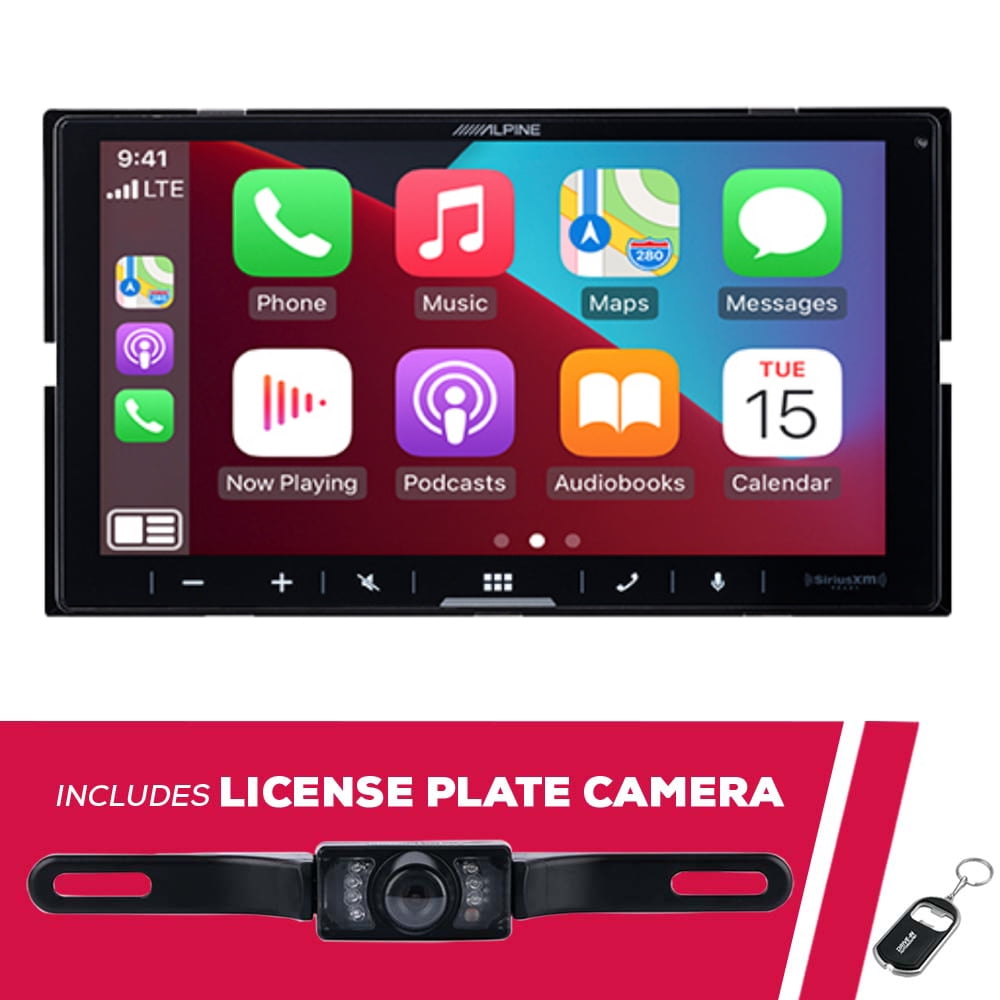 New Alpine ILX-W670-S 7" 2-DIN Digital Multimedia Receiver with License Plate Camera