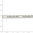 thumbnail image 2 of Sterling Silver 6.5mm Figaro Anchor Chain Necklace - 36.7 Grams - 22 Inch, 2 of 2