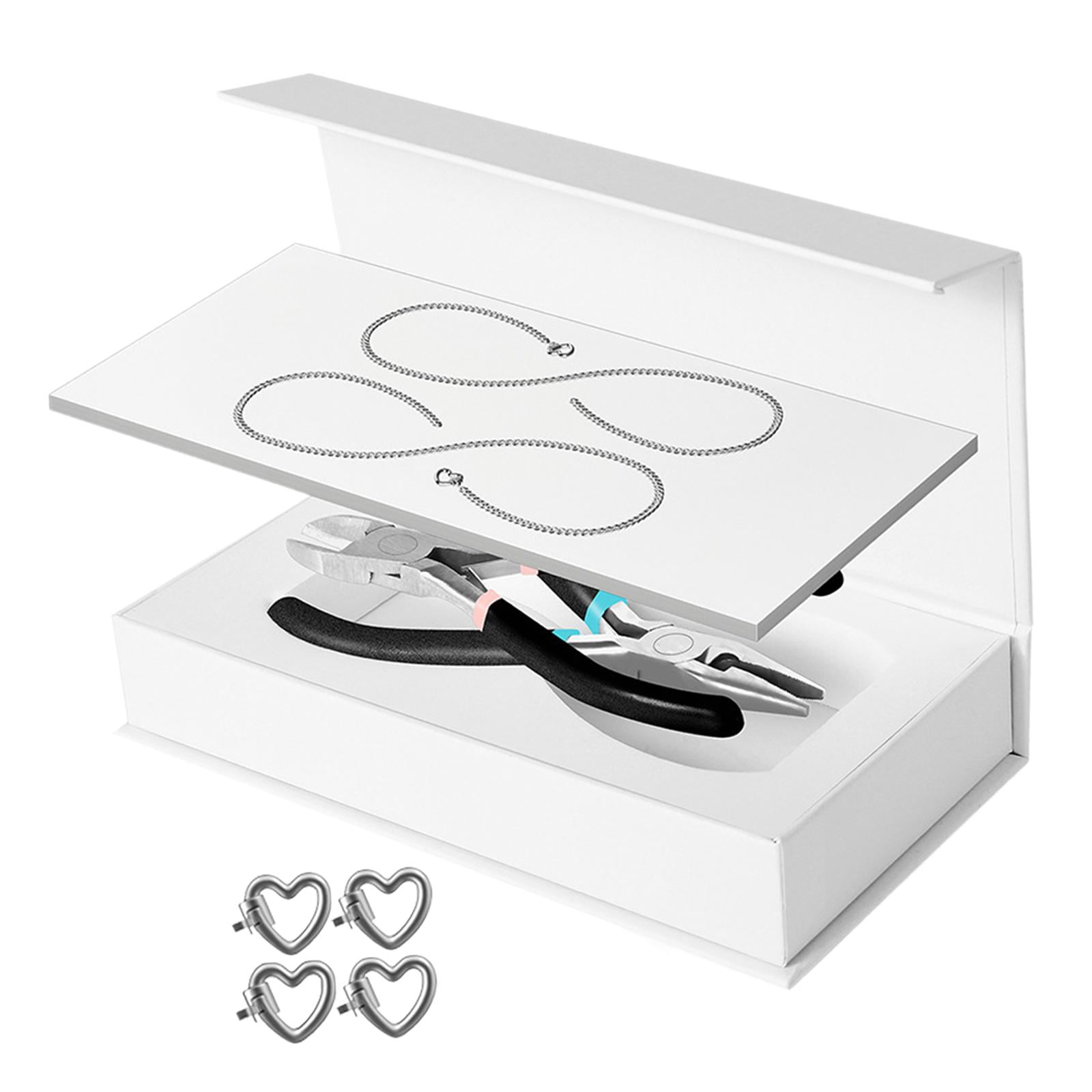 Milageto Permanent Bracelet Kit Bracelet Making for Couples for Summer Valentines Pair