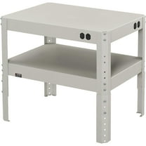 Global Industrial Machine Stand Steel Square Edge 24""W x 18""D x 30-36""H