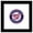 Black Framed Version, variant on Gallery Pops MLB Washington Nationals - Primary Club Logo Wall Art, Unframed Version, 12" x 12"