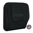 thumbnail image 2 of 2004, 2005 Dodge Ram 1500, 2500, 3500 Laramie SLT Passenger Bottom Leather Seat Cover Dark Gray, 2 of 6