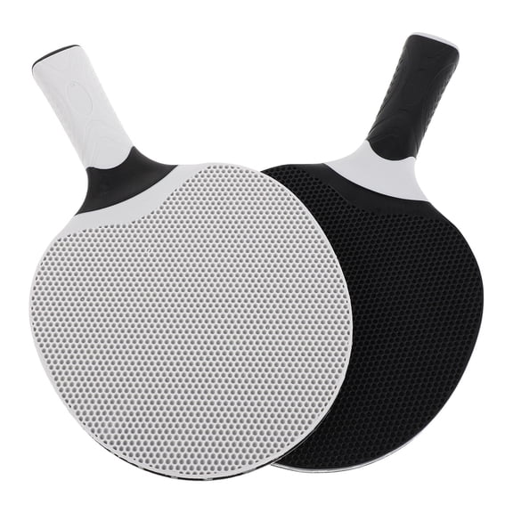 LITINKIMI 2-Pack Assorted Color Table Tennis Paddles with Ergonomic Fatigue-Reducing Design for Sports and Recreation