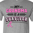 thumbnail image 4 of Inktastic My Grandma is a Survivor Breast Cancer Awareness T-Shirt, 4 of 5