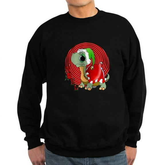CafePress - Noel Turtle Sweatshirt - Classic Crew Neck Sweatshirt