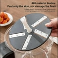 thumbnail image 3 of 2026 New Electric Grape Peeler – 9.84'' Rechargeable 2-in-1 Hand Crank Fruit Skin Remover for Kitchen  Z, 3 of 6