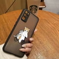 thumbnail image 3 of Matte Case for HONOR 70 50 30S 30 20 8X 9A 9X PLAY 4T X7 X9 X10 5G V40 Case Funda Coque Capa Shell Cute Cat Cartoon Illustration, 3 of 5