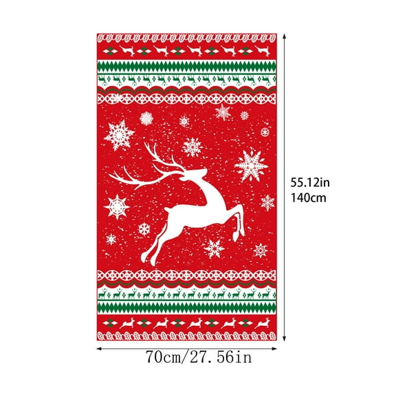 Yika Beach Blankets Beach Towel 70x140CM Microfiber Beach Towel Christmas Fast Dry Super Absorbent Oversized Lightweight Blanket For Travel Pool Swimming Bath Camping