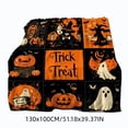 thumbnail image 3 of sruoe Soft Cozy Halloween Throw Blanket, Halloween Home Decor, Indoor Halloween Decor for Bedroom, Sofa, Living Room, Reading Nook Layout, 3 of 7