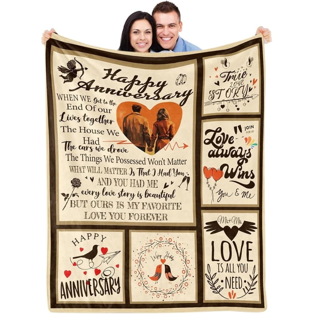 LHSHID Wedding Gifts for Couples Marriage Prayer for Couple Newlyweds Fleece Flannel Best Bride to Be Groom Gifts for Wedding Day Bridal Shower Anniversary Honeymoon Engagement 60x80in