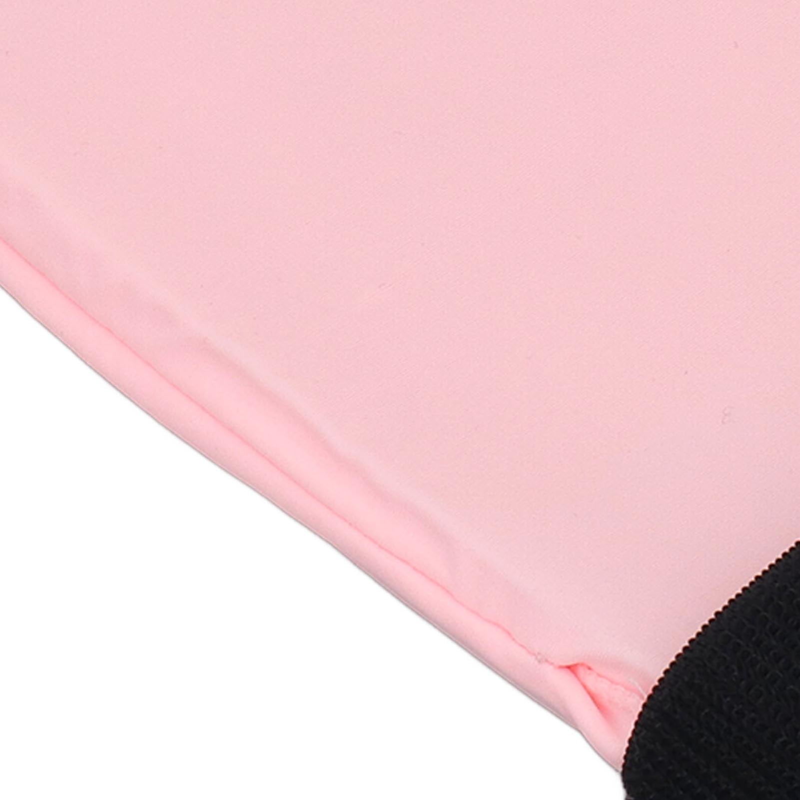 Suodoka Ankle Foot Ice Sock Reusable Gel Hot Cold Compress Adjustable Strap Foot Sock for Swelling Discomfort Pink 7.09 inches / 18 cm