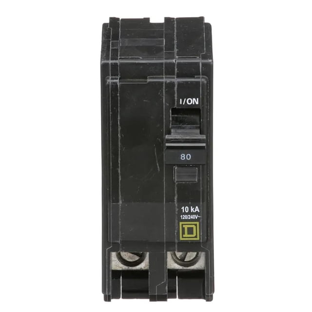 Interruptor Termomagnetico Square D Qo 2 Polos 80A 120/240V