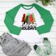 thumbnail image 5 of Camisas Navideñas Para Mujer, Camisetas de Manga Larga, Regalo de Temporada Navideña, Blusa Con Costuras A Juego Para Mujer Odeerbi  ODB205557, 5 of 7
