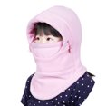 thumbnail image 2 of Gorra de ciclismo Niños Hood Ski Face Mask Neck Warmer Sombrero de lana de invierno para niños y niñas 1 1, 2 of 5