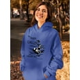 thumbnail image 2 of The River Is Calling Quote Hoodie Women -SPIdeals Designs, Female 5X-Large, 2 of 4