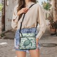 thumbnail image 5 of Tutolipy Sea Map Print Purse Satchel, Adjustable Strap Satchel Bag Waterproof Zipper Closure Shoulder Bag for Travel Use Daily, 5 of 7