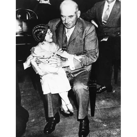 Financier JP Morgan With Circus Midget Lya Graf Sitting On His Knee History