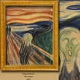 thumbnail image 2 of 3S Brother's World Classic Art Masterpiece Tapestry Series - Edvard Munch - Scream Classical Art Tapestry Antique Vintage Collection Home Décor - Made in Turkey (60"Wx78"L), 2 of 4