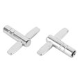 thumbnail image 1 of Drum Tuning Key, Tuner de Batterie Professionnel 2Pcs Facile à Utiliser pour Batteur, 1 of 8
