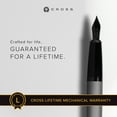 thumbnail image 3 of Cross Bailey™ Matte Gray Lacquer Fine Nib Fountain Pen, 3 of 7