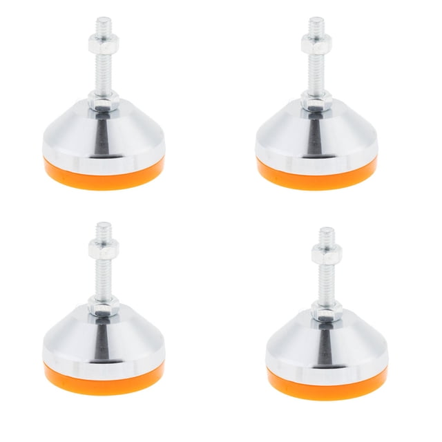 Paquete de 4 tornillos para soporte de muebles perfecl Pies niveladores antideslizantes
