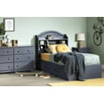 thumbnail image 3 of South Shore Summer Breeze Twin Mates Bed with 3 Drawers, in Blueberry, 3 of 10