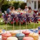 thumbnail image 4 of Palillos Decorativos Festivos para Postres, Cupcakes, Pasteles y Sándwiches: Decoraciones para Fiestas Del Día de La Independencia, Palillos para Cócteles con Forma de Hamburguesa y Brocheta de Fruta, 4 of 6