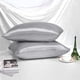 thumbnail image 4 of Toystoory 2 uds funda de almohada poliéster satén funda de almohada ropa de cama funda de almohada para dormir Juegos de cama gris 51*66cm Toystoory HA003643-10, 4 of 6