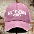 thumbnail image 2 of Vintage Print Washed Cap For Men And Women Adjustable Unisex Baseball Hat, 2 of 3
