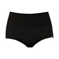 thumbnail image 6 of PMVFHDE High Waist Abdominal Menstrual Briefs Bamboo Fiber Side Leak Proof Womens Underwear Black,XL, 6 of 6
