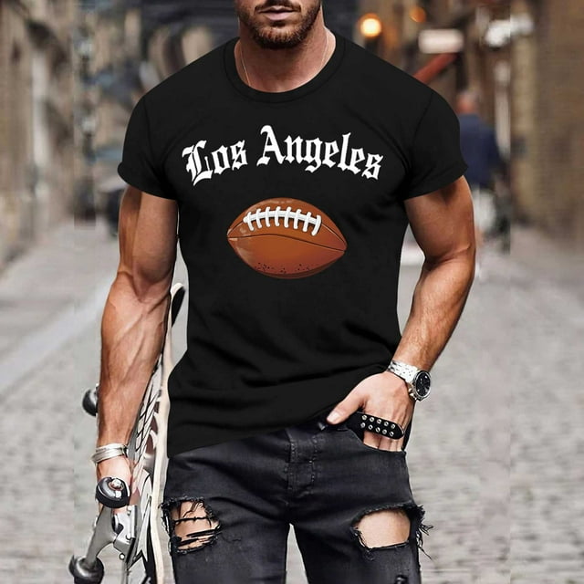 Tops para hombre, blusas y camisas de manga corta con cuello redondo para hombre, jersey informal con cuello redondo estampado para hombre, pantalones cortos deportivos para fitness, blusa de poliéste