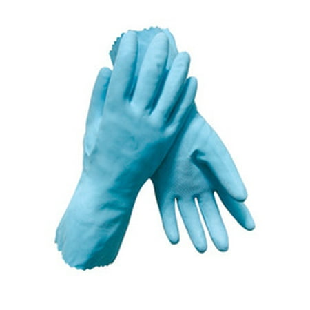 

Radnor X-Large Blue Flock Lined 16 mil Latex Chemical Resistant Gloves 12 Pair / Dozen (4 Dozen)