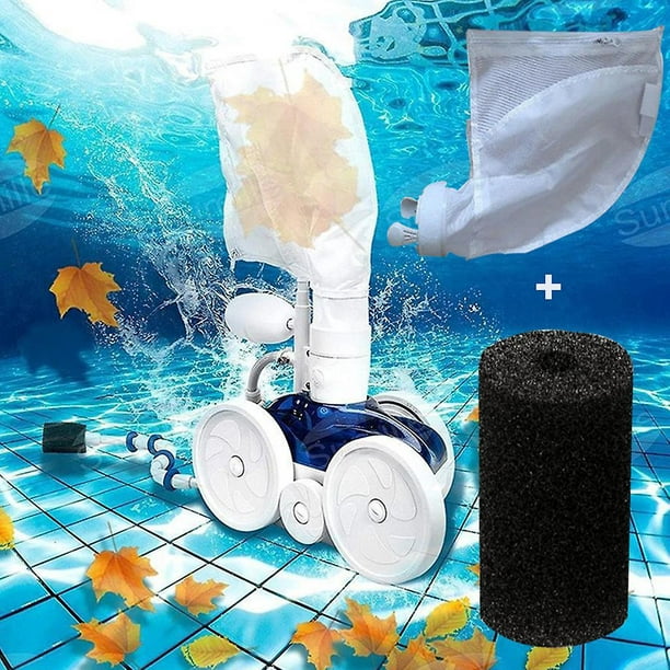 Sac à fermeture éclair pour nettoyeur de piscine avec éponge filtrante pour  nettoyeur de piscine Polaris 280 et 480 