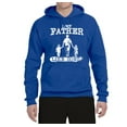 thumbnail image 2 of Wild Bobby,Like Father Like Sons Boy Dad Daddys Boy Gift, Father's Day, Unisex Graphic Hoodie Sweatshirt, Royal, Large, 2 of 3