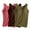 Red+Brown+Army Green, variant on 3 Packs Wdfiry Summer Women's Slim-Fit Tank Tops with Built in Bra Scoop Neck Casual Sleeveless Shirts
