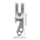 thumbnail image 2 of unbranded Herramienta Camping Inoxidable Clip Cinturón Llavero Multifuncional, 2 of 7
