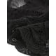 thumbnail image 5 of Top Peplum de Encaje para Mujer Blusa Elegante sin Mangas con Cuello en Forma de Corazón Negro M, 5 of 6