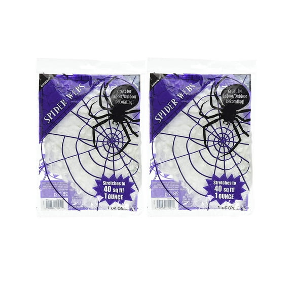 Stretchy Spider Web, 2 Pack