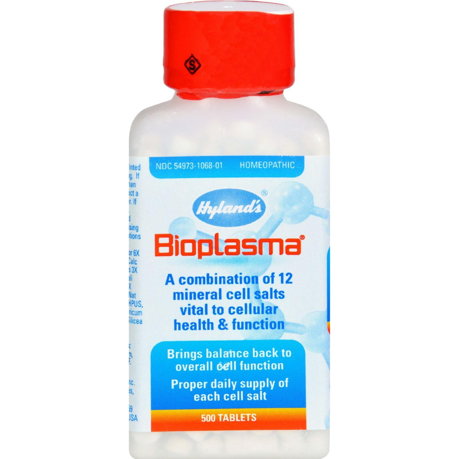 Hylands Homeopathic Bioplasma Cell Salts 500 Tablets Walmart Canada