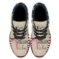 thumbnail image 2 of American flag Patriotic Cross Faithful Forgiven and Free Shoes Sneakers Black Size 11, 2 of 7