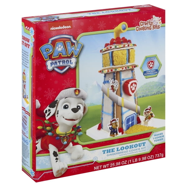 Paw Patrol Holiday Gingerbread Cookie Kit 04071