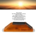 thumbnail image 4 of Solar Strobe Warning Light, Solar Night  Strobe Light 60 Hours  For Night Driving Red,Yellow,White, 4 of 8
