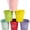 Seven Colors, variant on Colorful Small Metal Bucket - Decorative Storage Bin for Desk, Home & Party, 7 Vibrant Colors Available(Seven colors,1pcs)